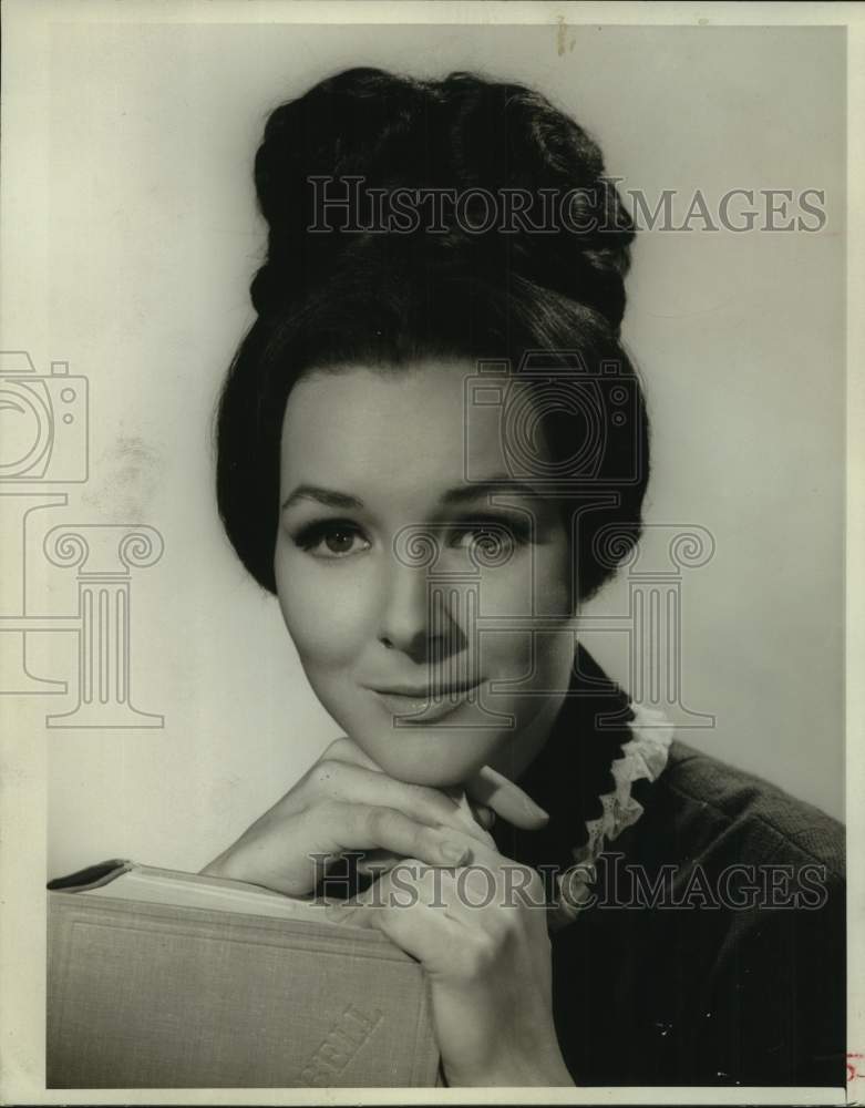 1966 Press Photo Kathryn Hays, Actress - Historic Images