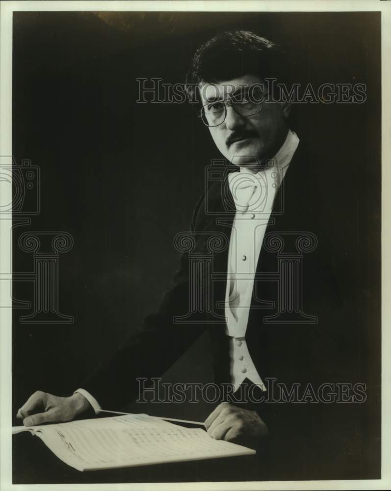 1979 Press Photo Roger Melone, Symphony Conductor - sap19029- Historic Images