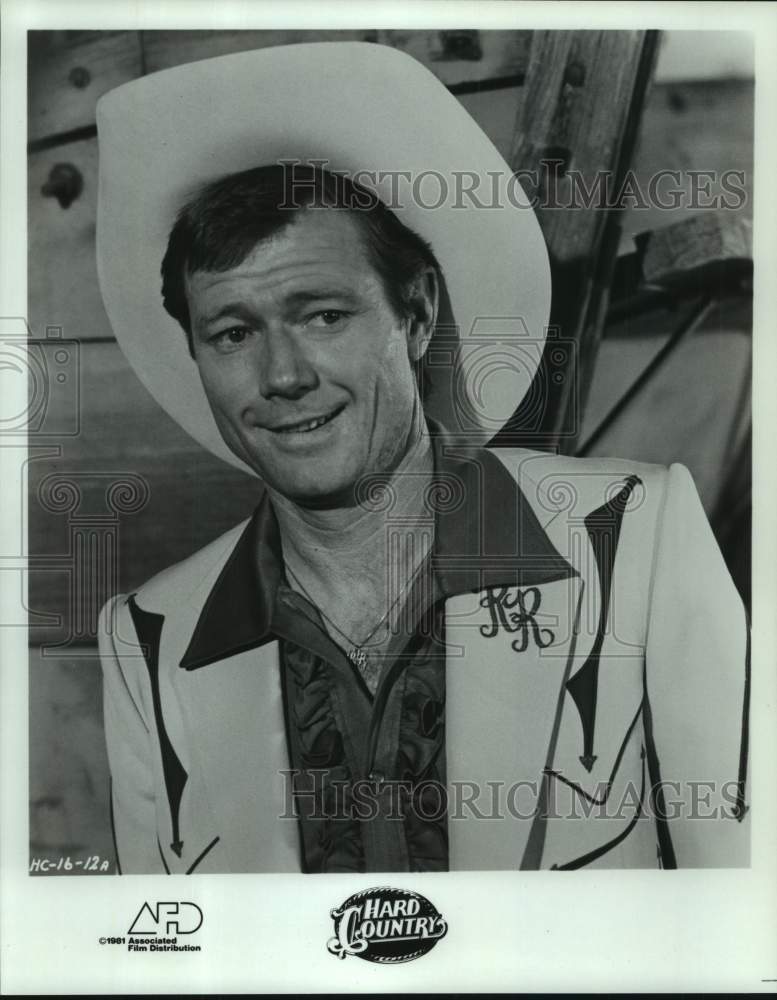 1981 Press Photo Singer Michael Parks, Hard Country - sap19093- Historic Images