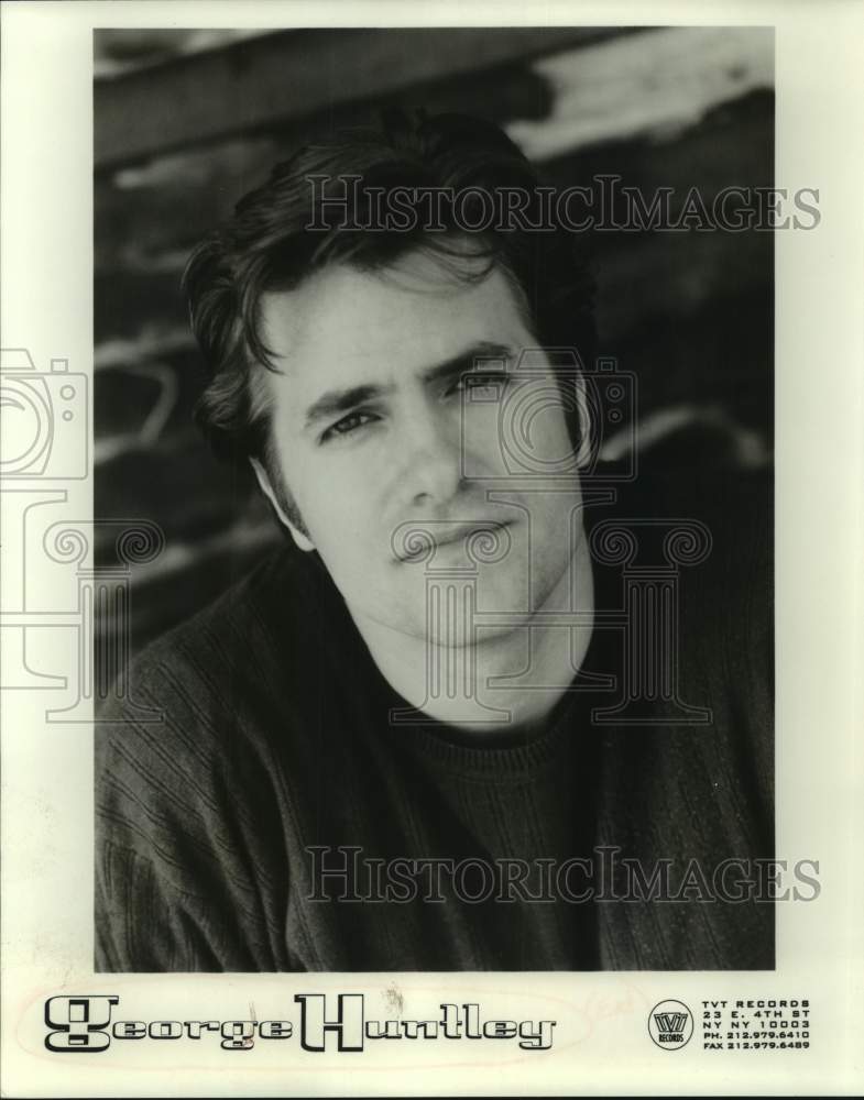 1996 Press Photo Entertainer George Huntley - sap19236- Historic Images
