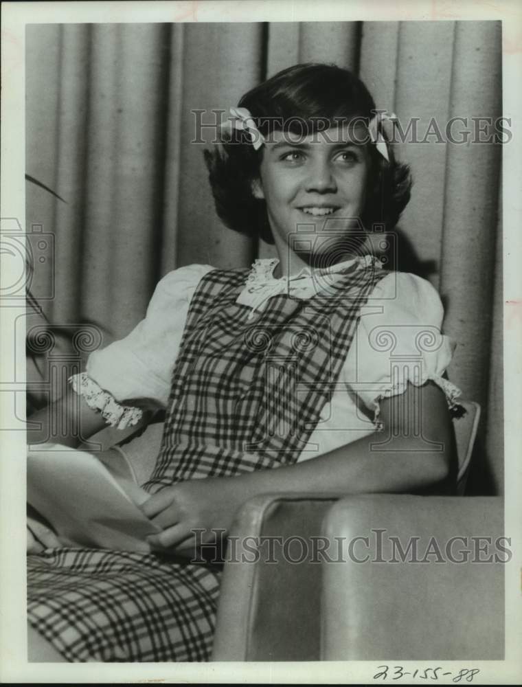 1978 Press Photo Actress Andrea McArdle as Judy Garland in "Rainbow" on NBC-TV- Historic Images