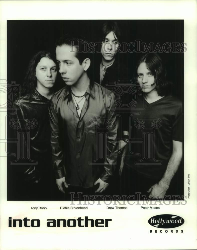 1995 Press Photo Four Members of the band Into Another, Entertainers - sap19434- Historic Images