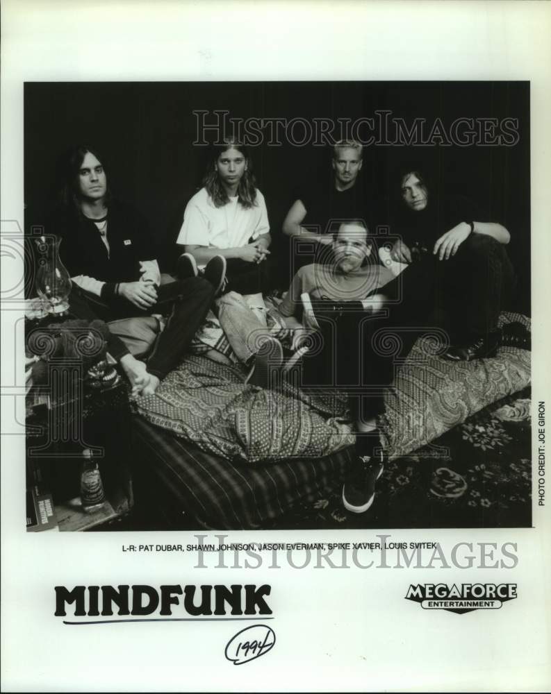 1994 Press Photo Members of Musical Group Mindfunk - sap19479- Historic Images