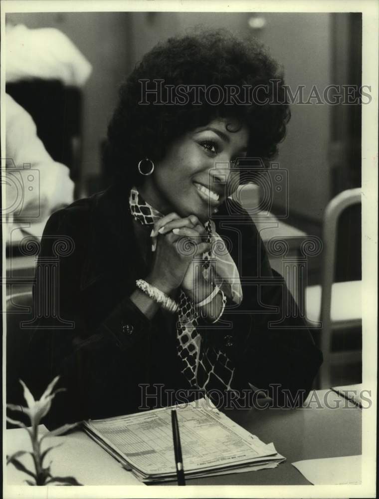 1974 Press Photo Actress Teresa Graves in &quot;Get Christie Love!&quot; on ABC Television - Historic Images