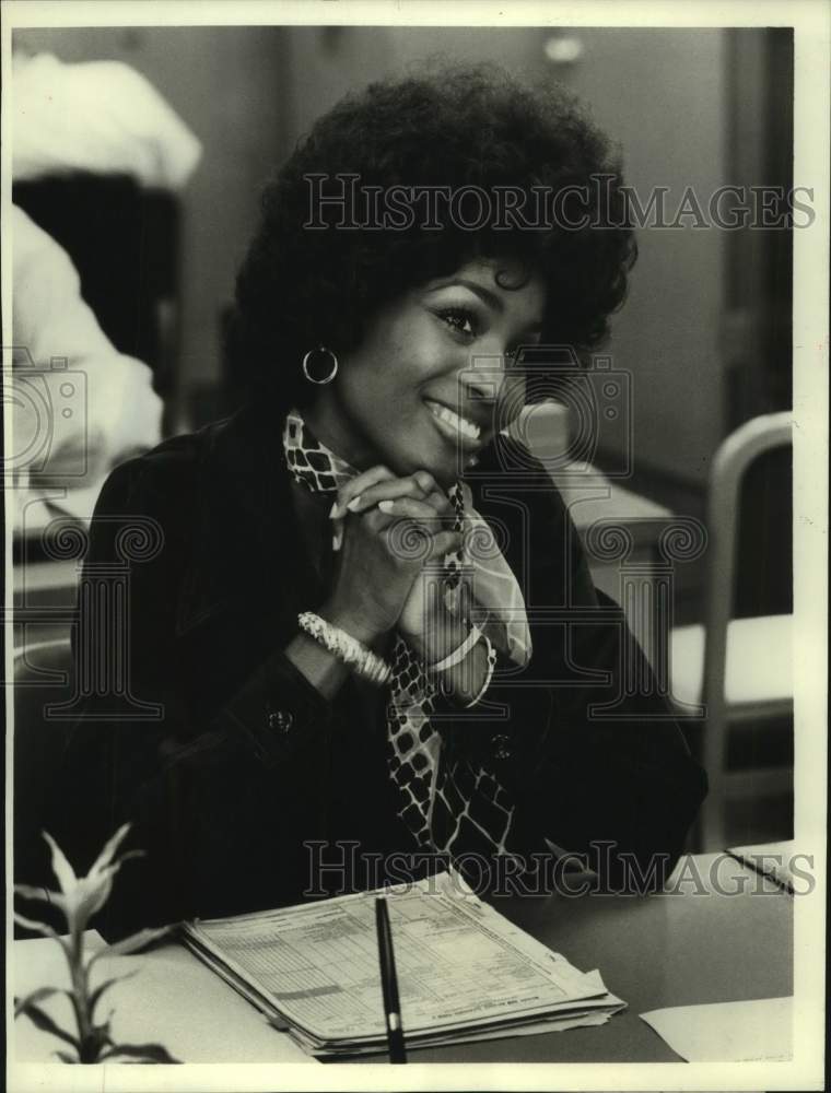 1974 Press Photo Actress Teresa Graves in "Get Christie Love!" on ABC Television - Historic Images