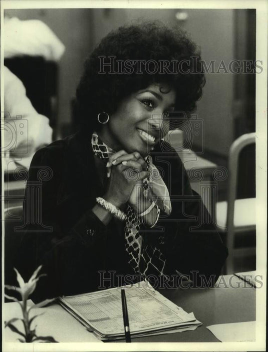 1974 Press Photo Actress Teresa Graves in "Get Christie Love!" on ABC Television - Historic Images
