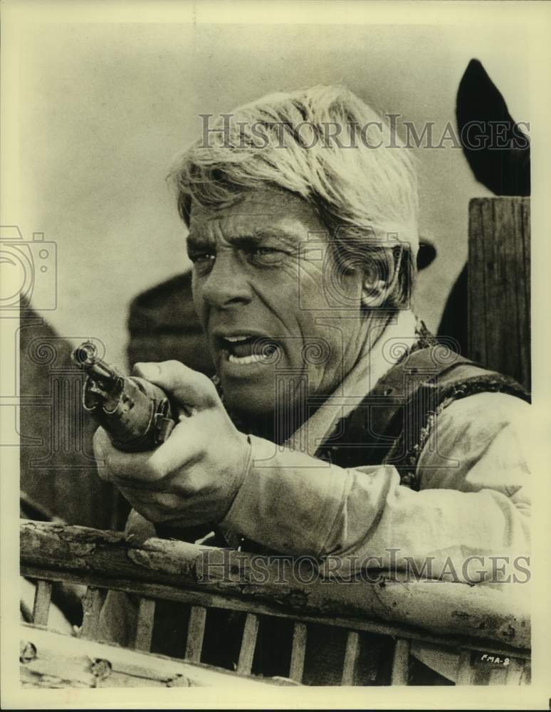 Press Photo Actor Peter Graves in Scene - Historic Images