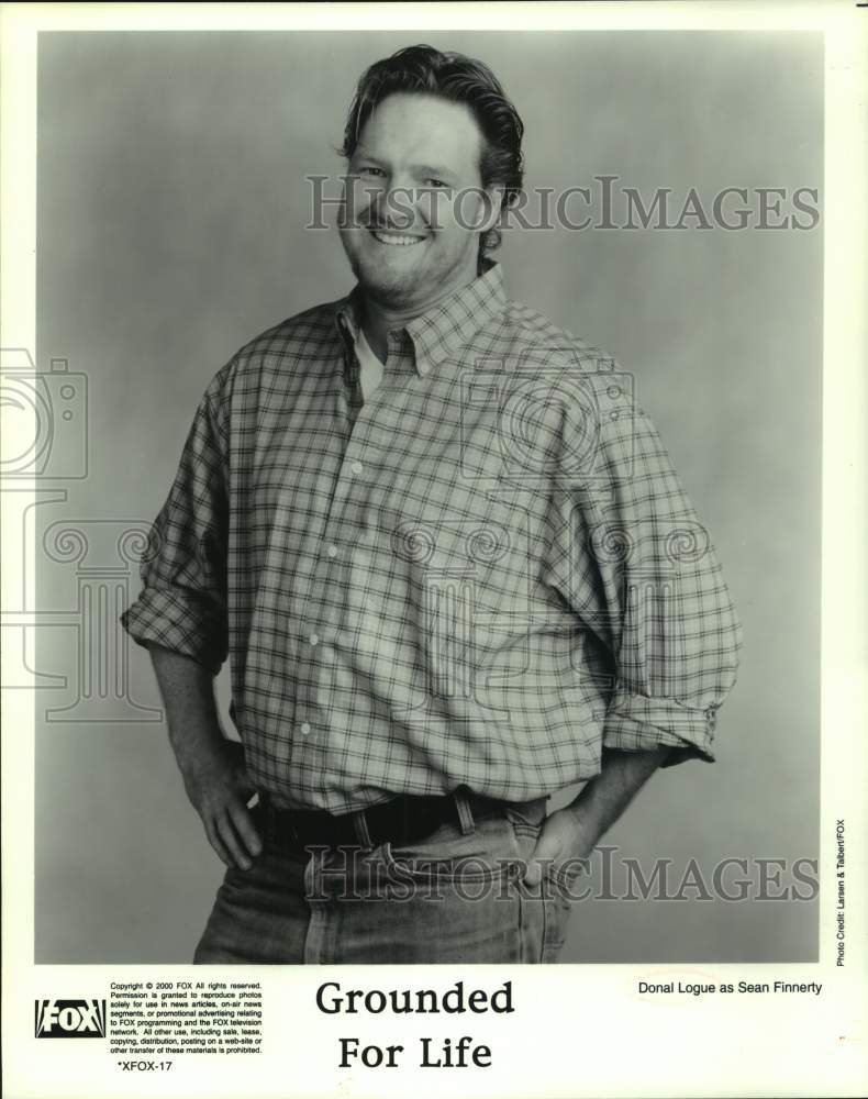 2000 Press Photo Actor Donal Logue as Sean Finnerty in &quot;Grounded For Life&quot;- Historic Images