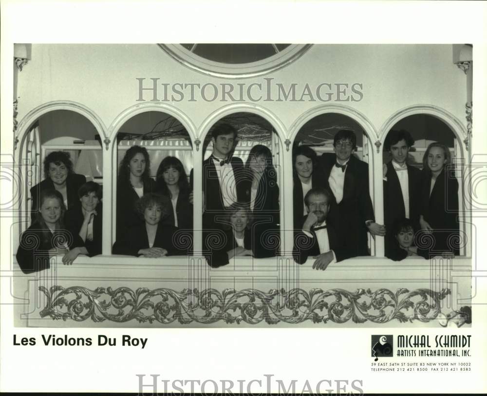 Members of the Les Violons Du Roy Orchestra - Historic Images