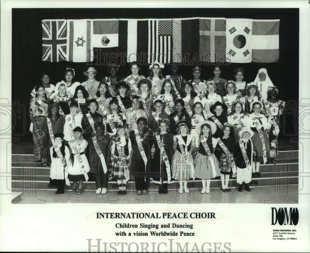 1997 Press Photo Children&#39;s International Peace Choir - sap19981- Historic Images