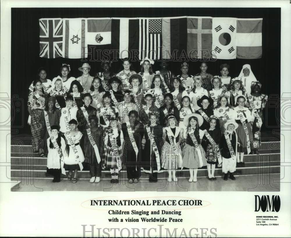 1997 Press Photo Children's International Peace Choir - sap19981- Historic Images