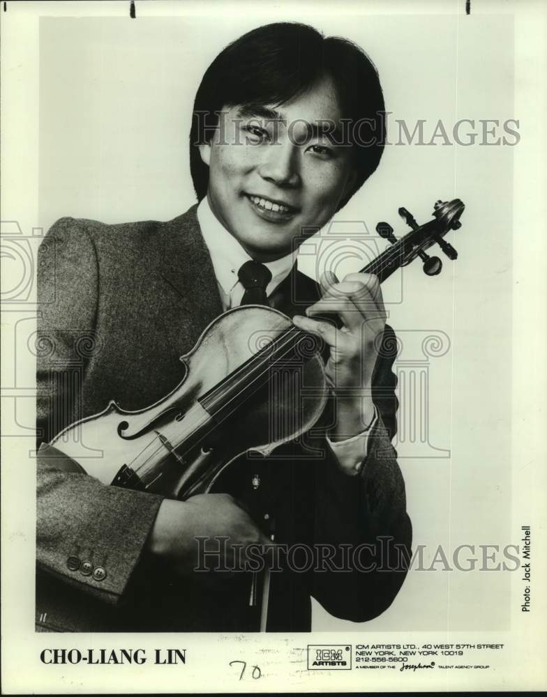 Press Photo Cho-Liang Lin, Musician - Historic Images