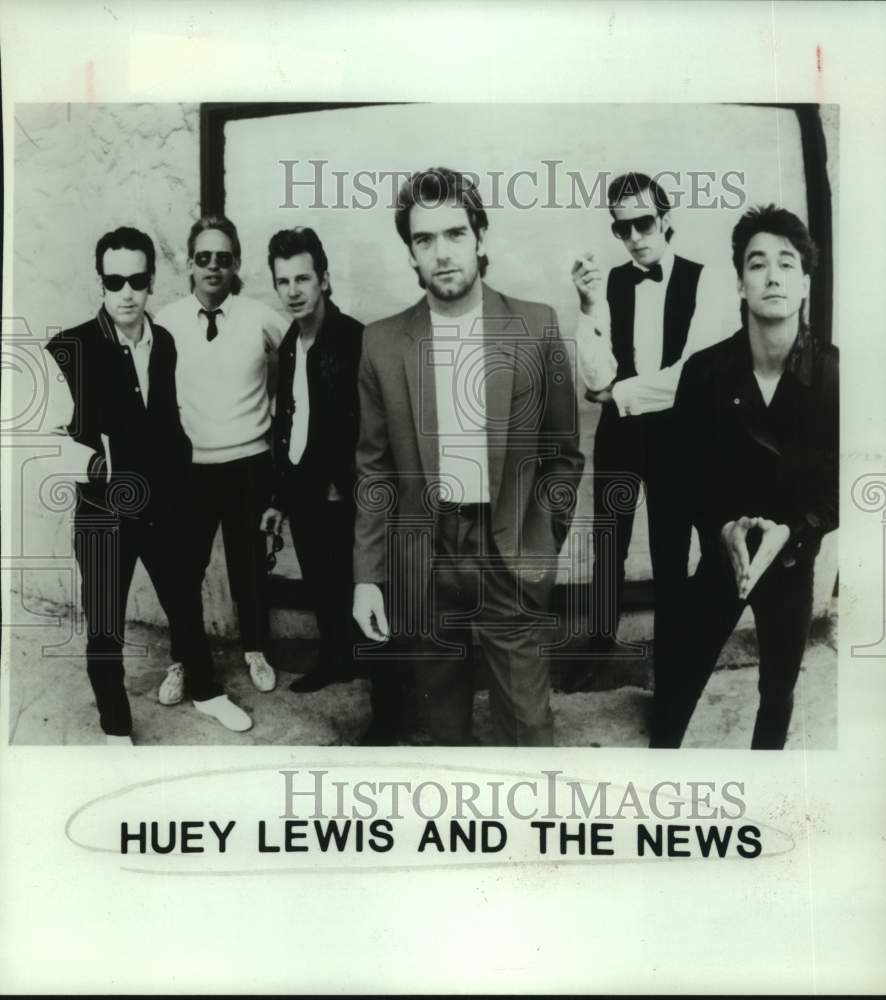Huey Lewis and the News, Musical Group - Historic Images