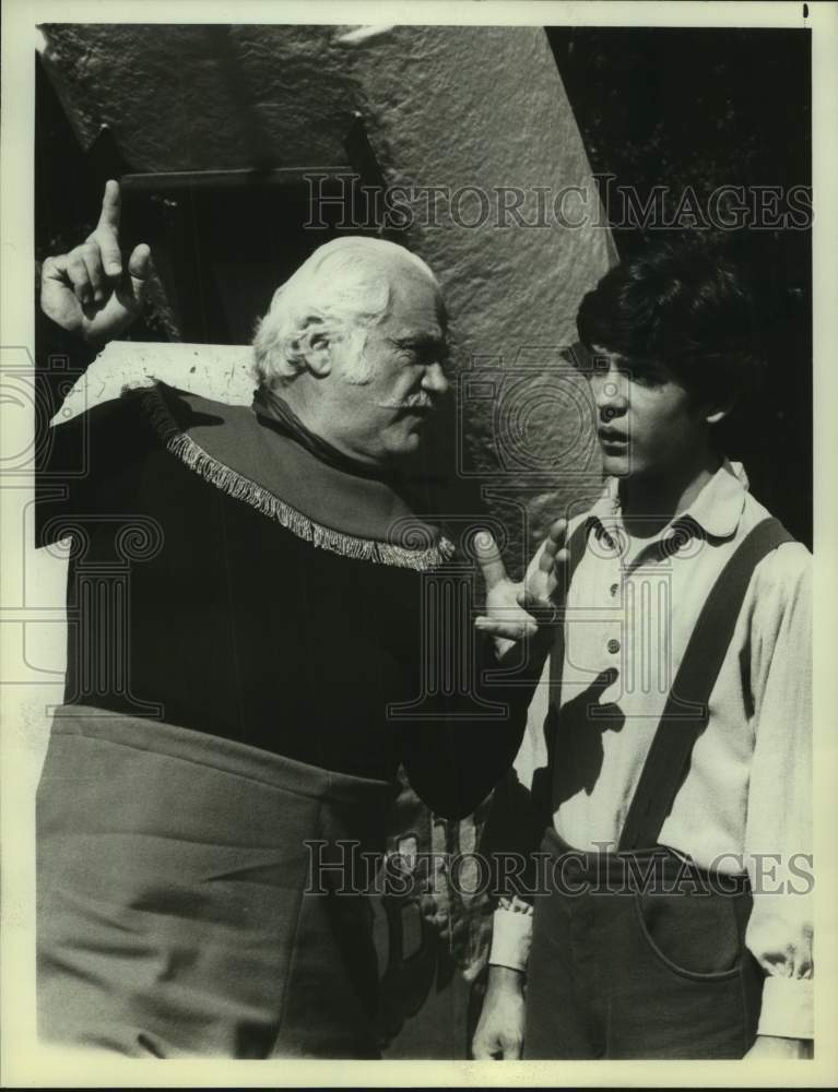 1981 Press Photo Jack Kruschen guest stars on Little House on the Prairie.- Historic Images