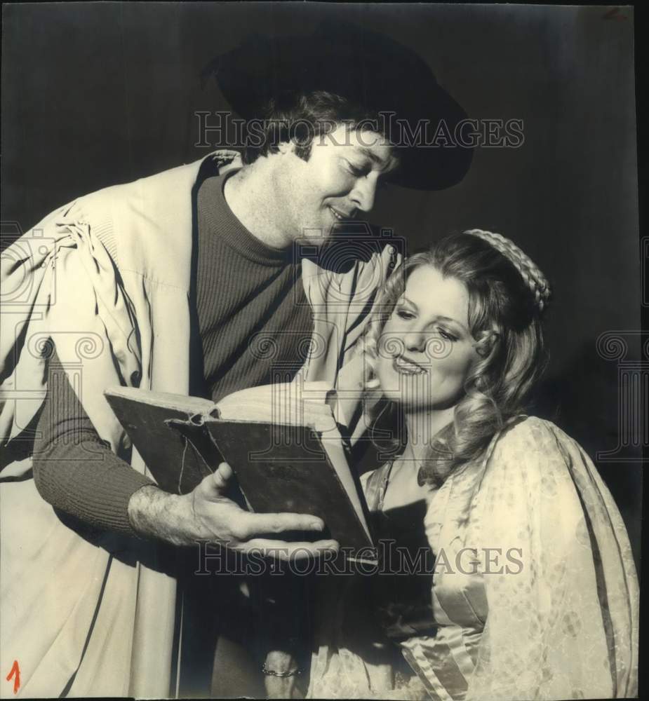 1978 Press Photo Scene from Shakespeare at the Community Arts Theater, Texas- Historic Images