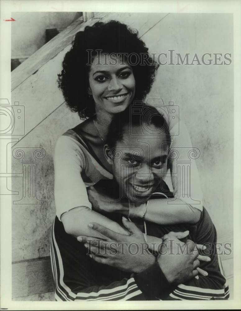 1982 Press Photo Debbie Allen and Gene Anthony, Actors and Dancers - sap21008- Historic Images