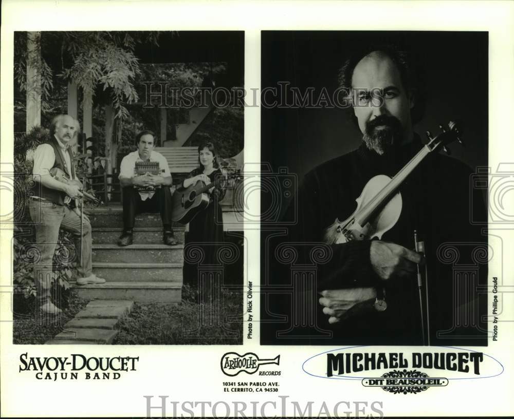 Savoy-Doucet, Cajun Band, Michael Doucet in Dit BeauSoleil Band - Historic Images