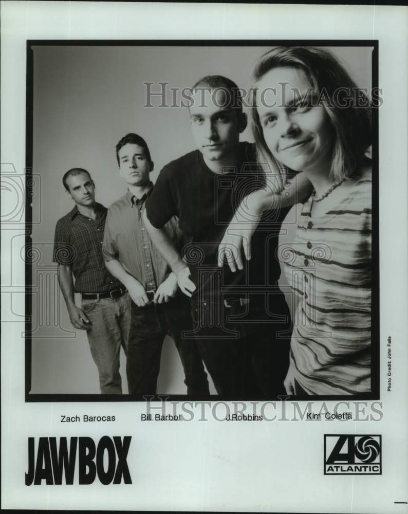 Press Photo Jawbox, Musical Group - Historic Images