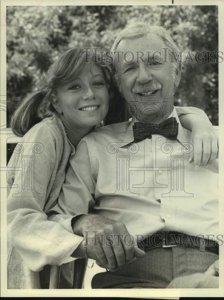 1978 Press Photo Michele Tobin and Jack Albertson in Grandpa Goes to Washington- Historic Images