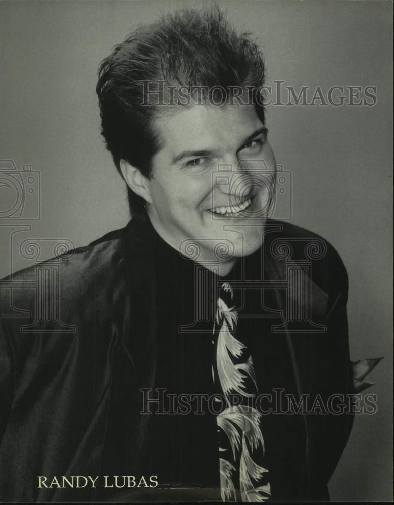 1995 Press Photo Comedian Randy Lubas - sap22894- Historic Images