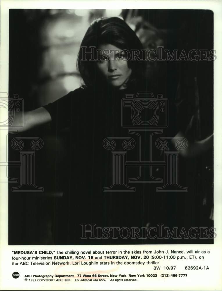 1997 Press Photo Actor Lori Loughlin in "Medusa's Child" on ABC Television- Historic Images