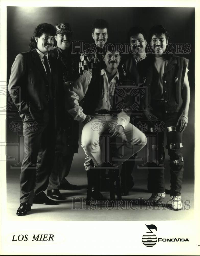 1995 Press Photo Musical Group, Los Mier - sap23043- Historic Images