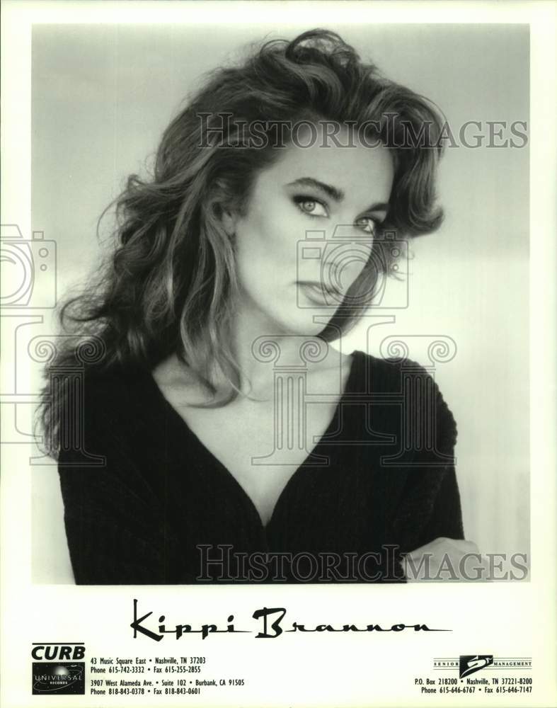 2000 Press Photo Singer Kippi Brannon - sap23317- Historic Images