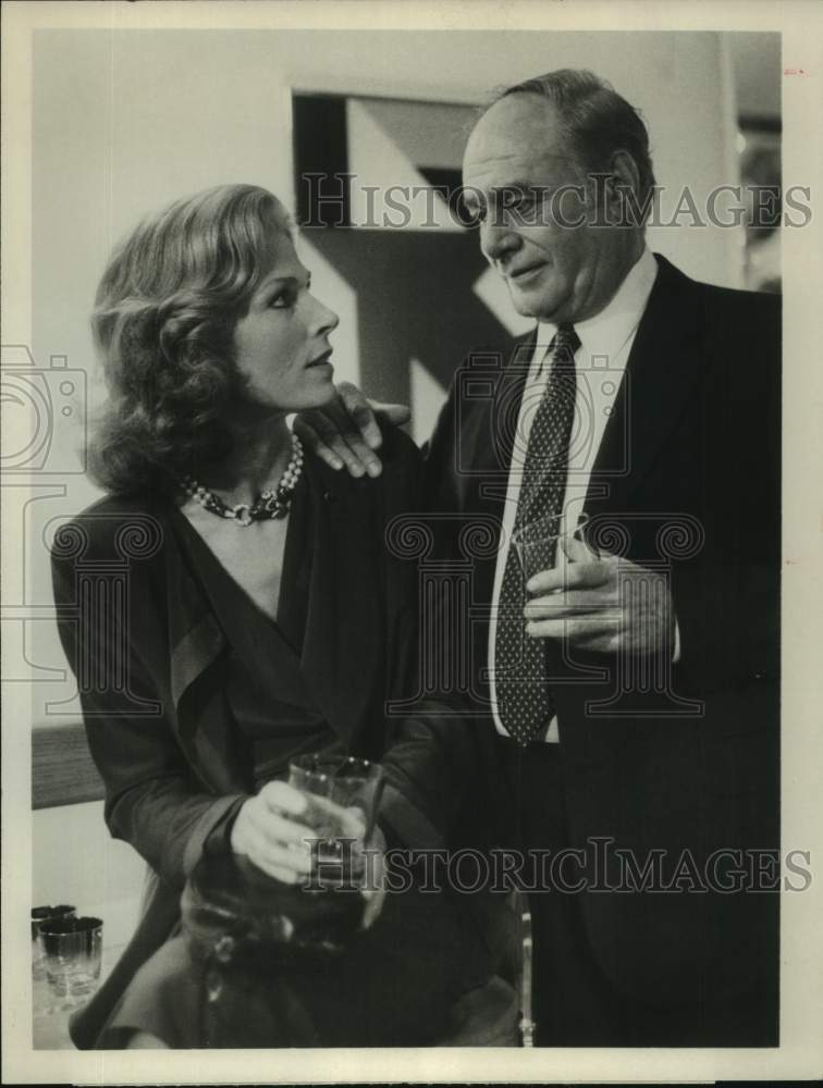1980 Press Photo Marietta Hartley and Martin Balsam starring in "The Love Tapes"- Historic Images