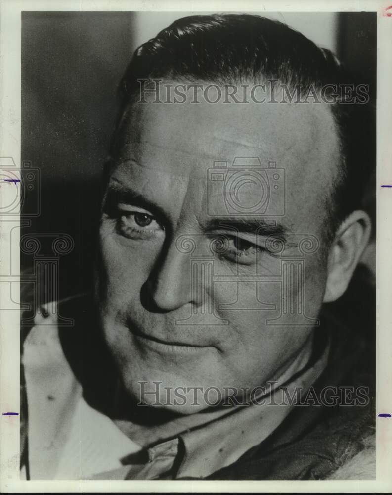 1984 Press Photo Actor Scott Brady - sap23486- Historic Images
