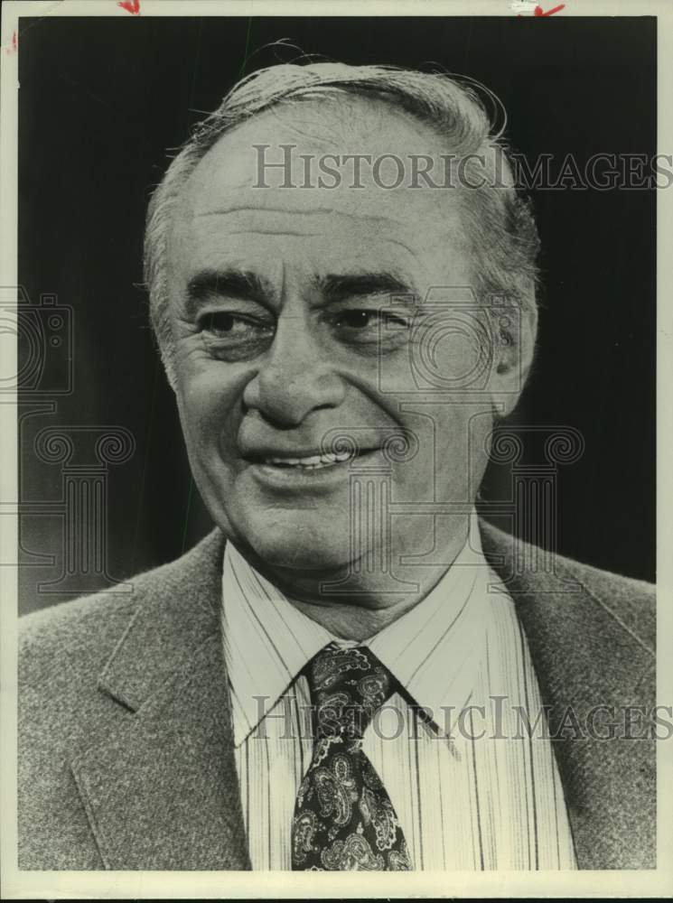 1981 Press Photo Actor Martin Balsam in "The People vs. Jean Harris" on NBC-TV- Historic Images