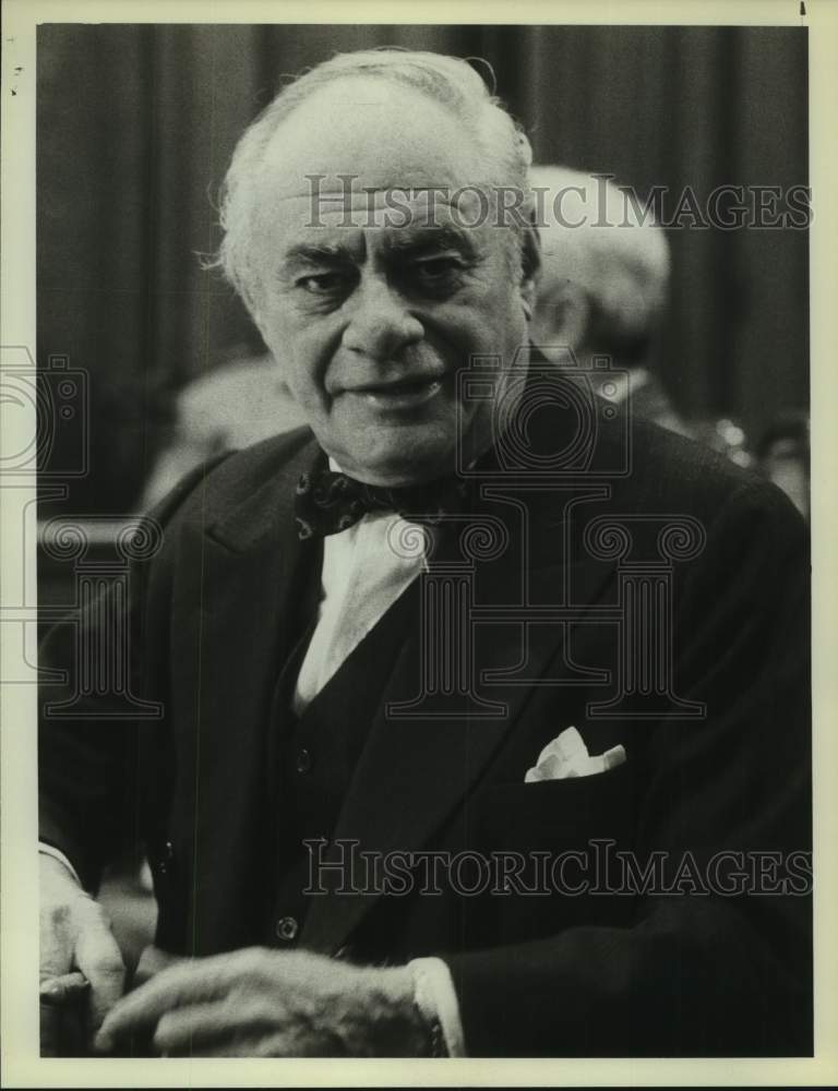 1982 Press Photo Actor Martin Balsam in NBC-TV's "Little Glora...Happy At Last"- Historic Images
