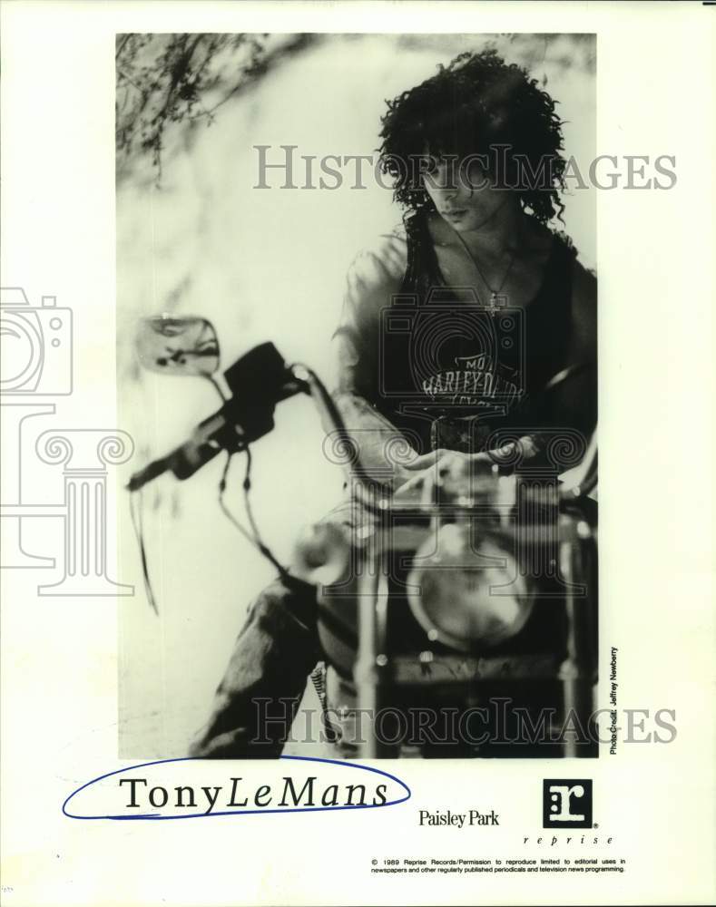 1989 Press Photo Singer Tony LeMans - sap23650- Historic Images