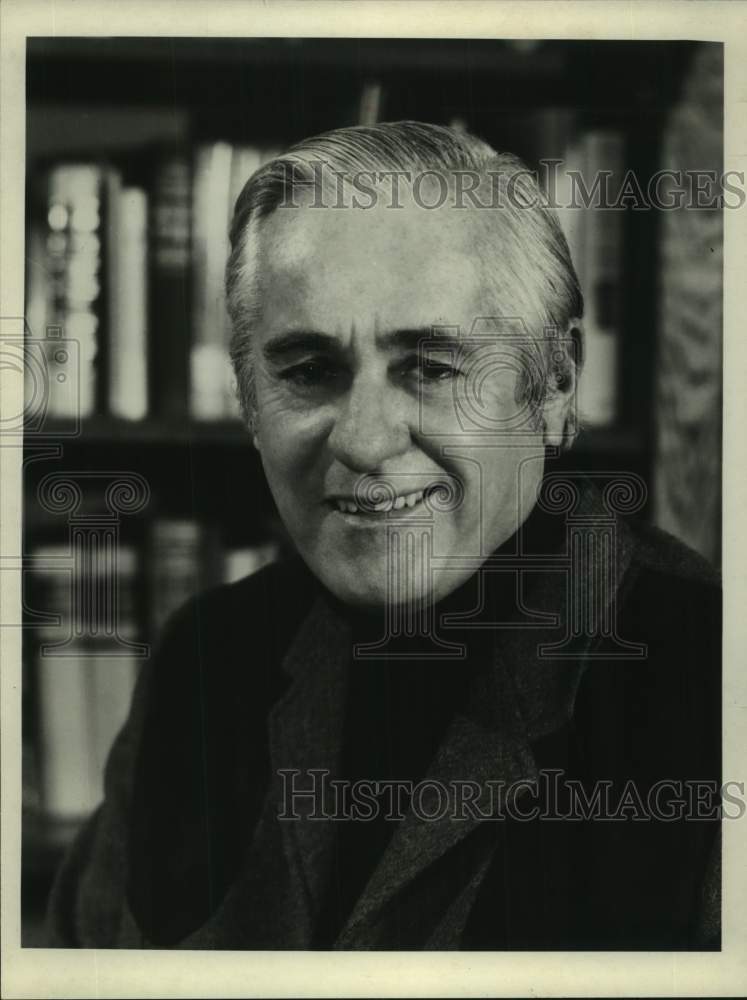 1981 Press Photo Sportscaster Curt Gowdy - Historic Images