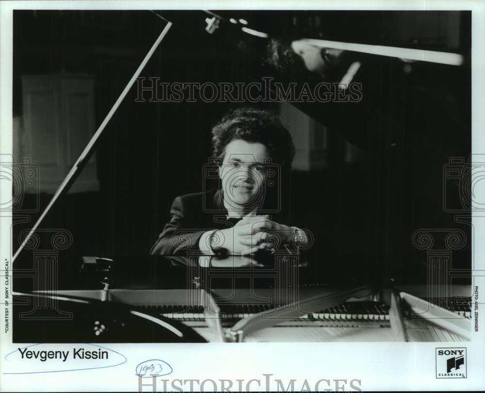 1993 Press Photo Pianist Yevgeny Kissin - Historic Images