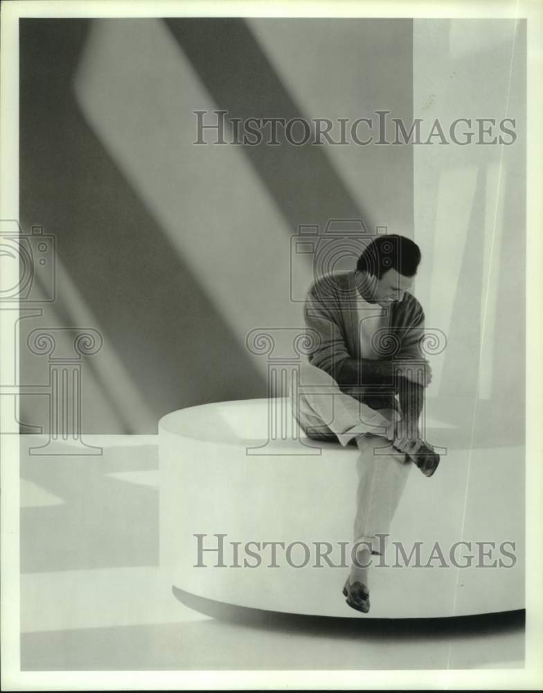 1995 Press Photo Singer Julio Iglesias - Historic Images