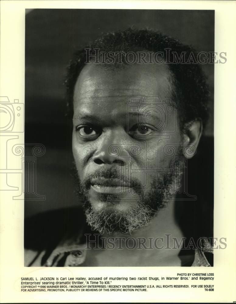 1996 Actor Samuel L. Jackson is Carl Lee Hailey in "A Time to Kill"-Historic Images