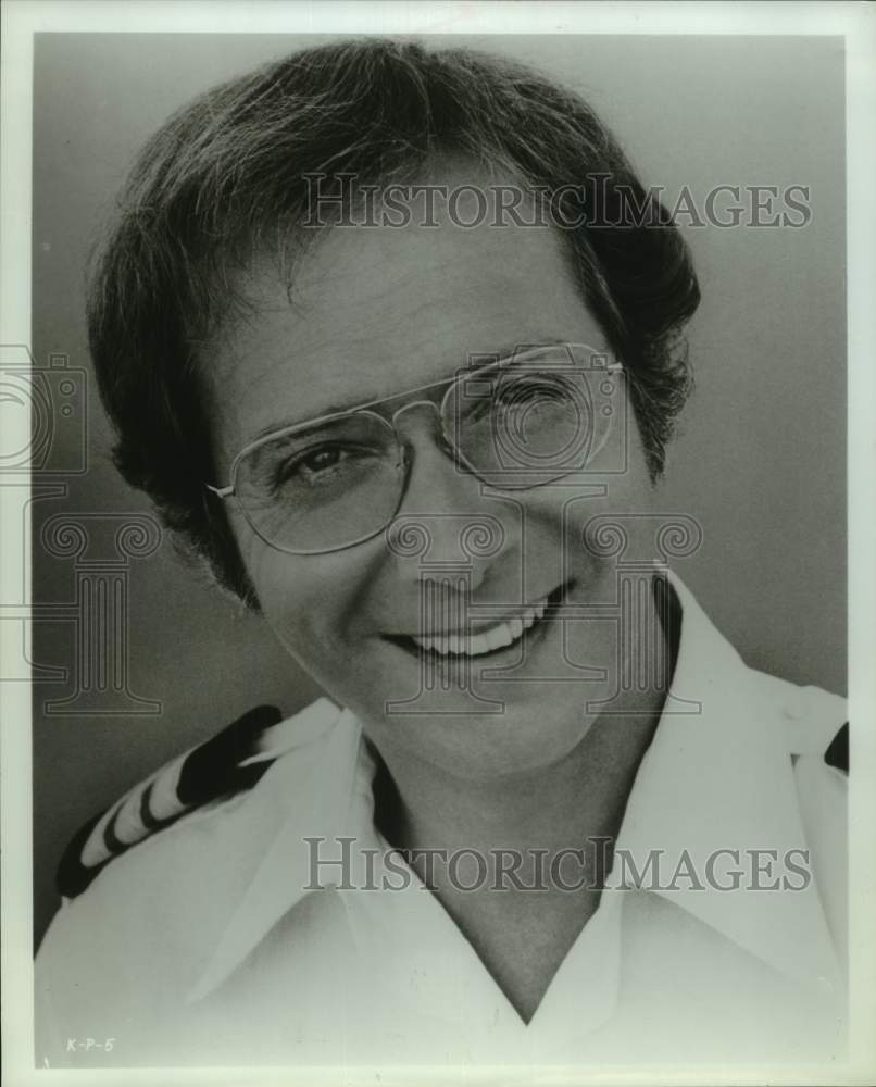 1978 Press Photo Actor Bernie Kopell in &quot;The Love Boat&quot; Show - Historic Images