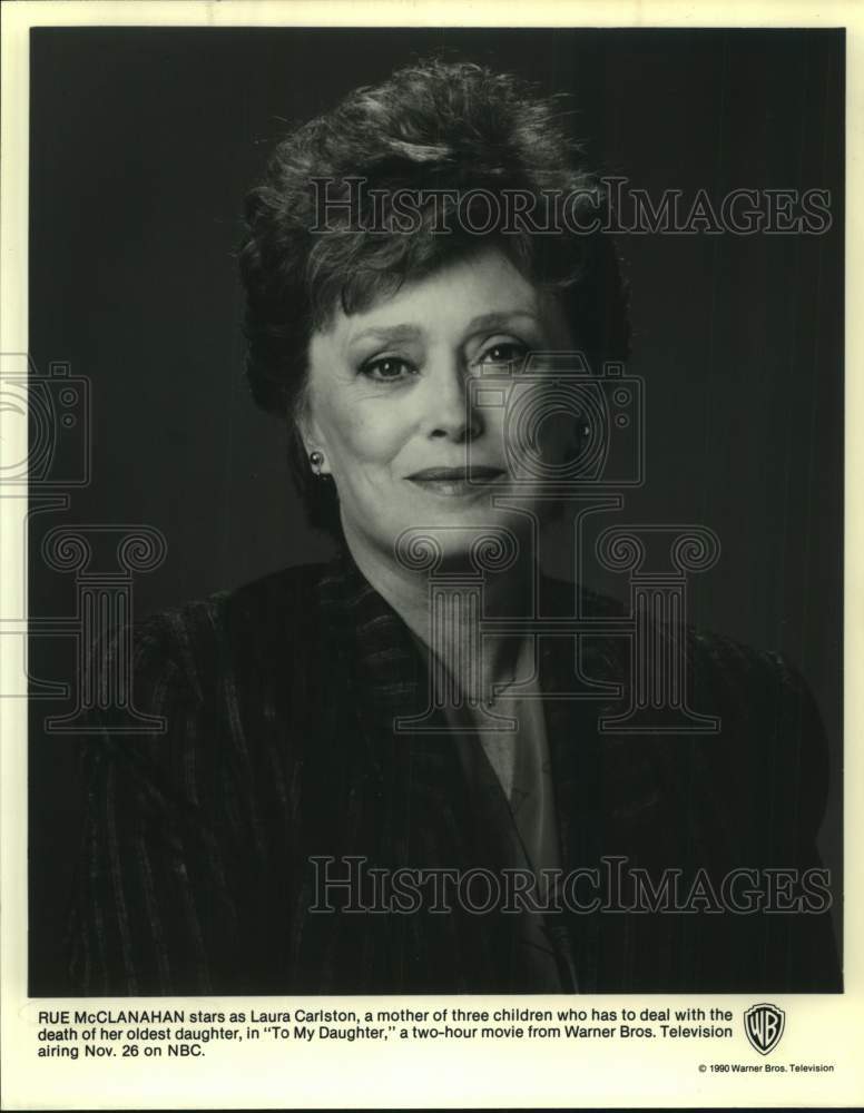 1990 Actress Rue McClanahan stars in &quot;To My Daughter&quot; on NBC-TV - Historic Images