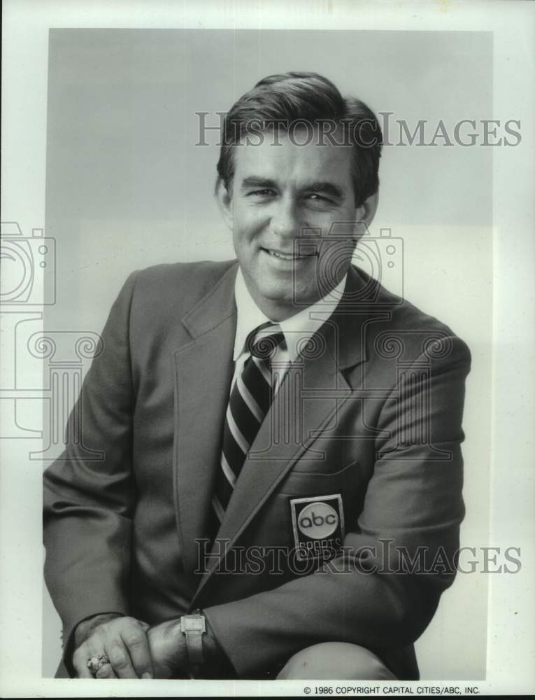 1986 Tim McCarver, ABC Sportscaster - Historic Images