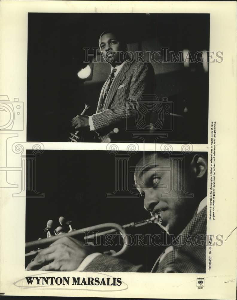 1988 Musician Wynton Marsalis, Trumpet Player - Historic Images