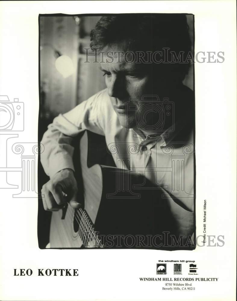 Press Photo Leo Kottke, Musician - Historic Images