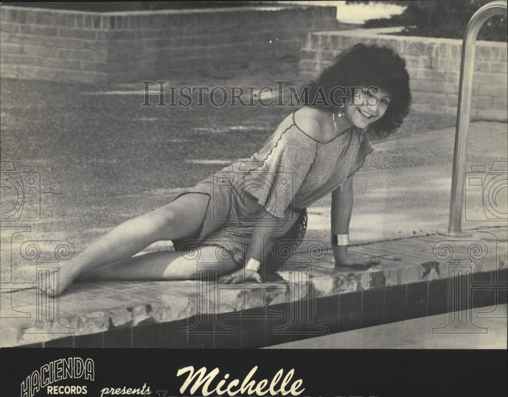 Press Photo Michelle, Tejano music recording artist. - Historic Images