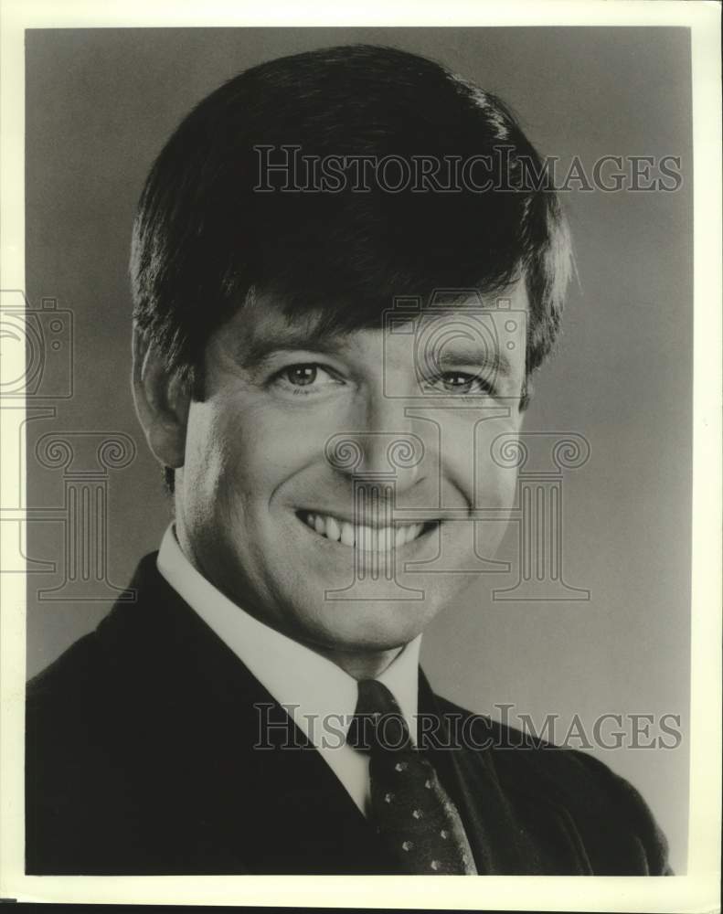 Press Photo Jim Nance, Sportscaster - sap27983 - Historic Images