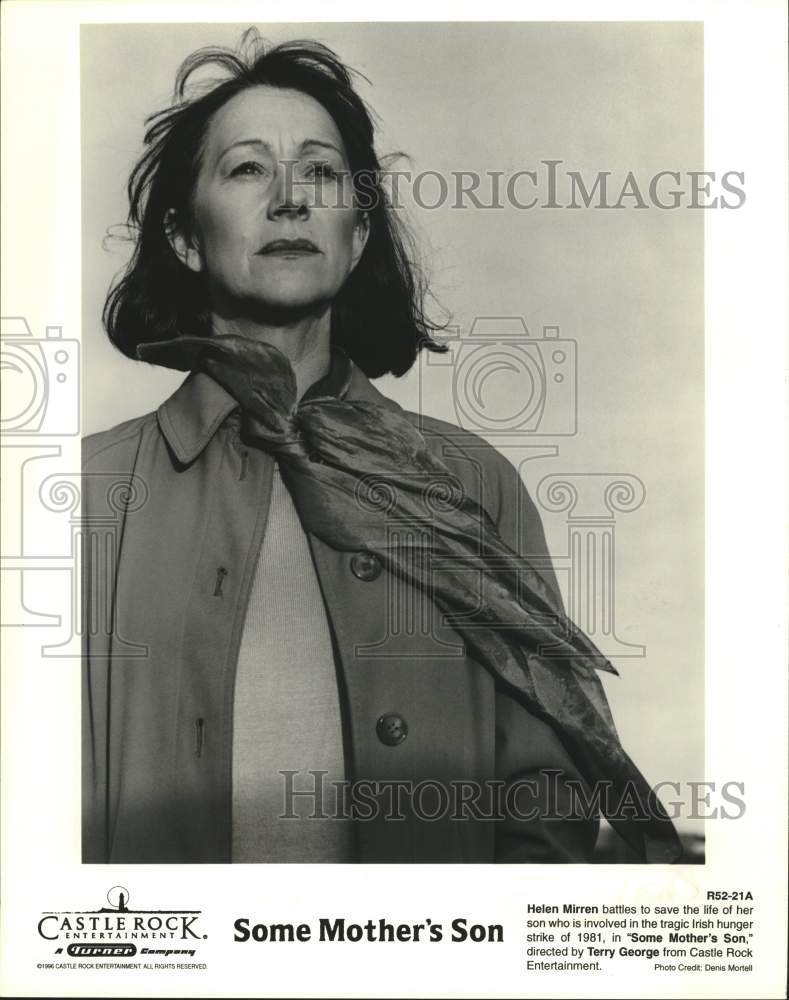 1996 Press Photo Actress Helen Mirren in &quot;Some Mother&#39;s Son&quot; movie - Historic Images