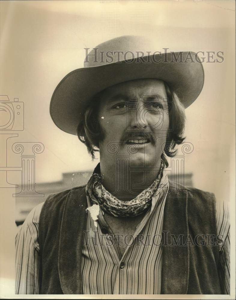 Press Photo Actor Jim Mitchum - Historic Images