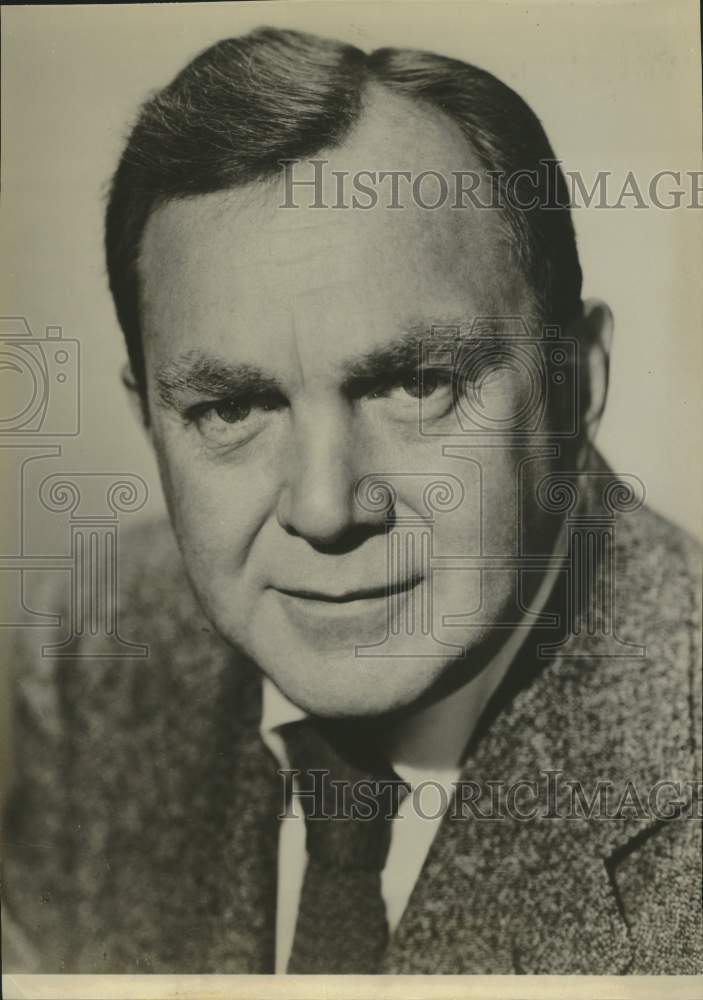 Actor Thomas Mitchell Death 1959 Photo Hat Suit Tie 1962 Vintage Press  Photo Print - Historic Images