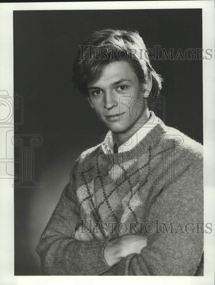 1984 Press Photo Actor James McNichol plays Josh in "General Hospital" on ABC-TV - Historic Images