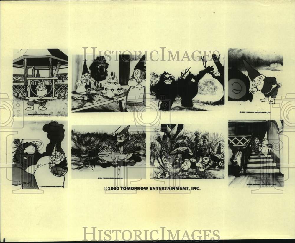 1980 Press Photo Scenes from animated cartoon by Tomorrow Entertainment, Inc. - Historic Images