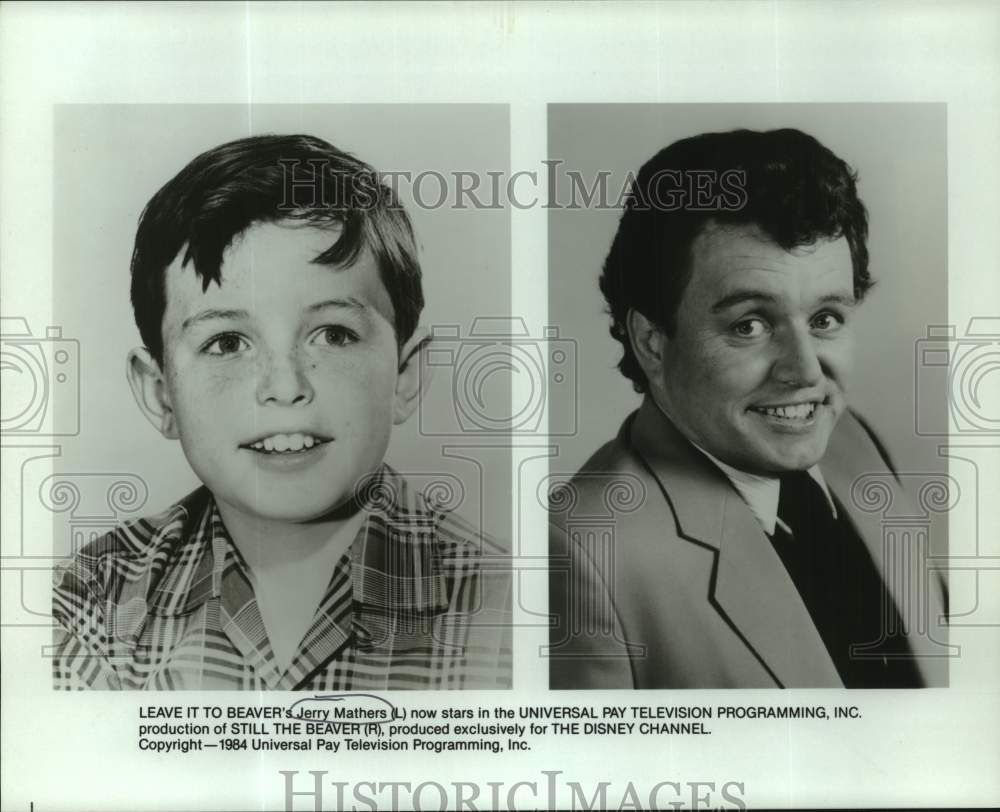 1984 Jerry Mathers stars in Still the Beaver, on Disney Channel. - Historic Images