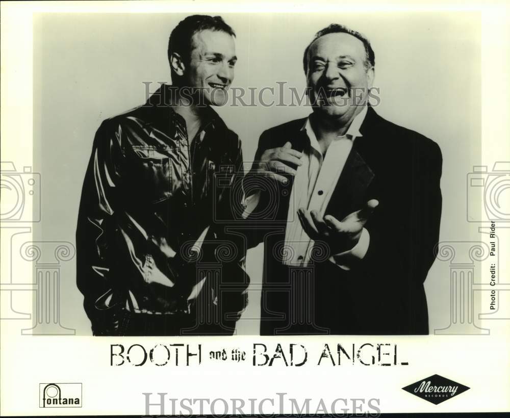 Press Photo Booth and the Bad Angel, Musical Group - Historic Images